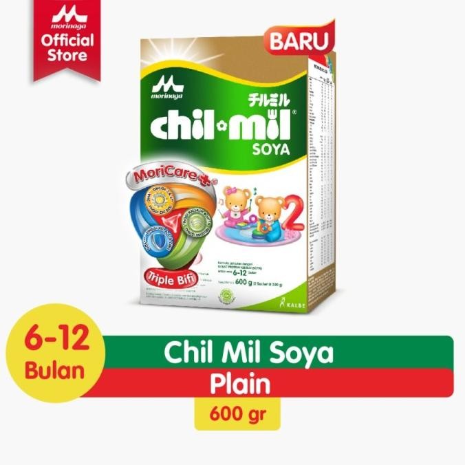 Grosir Chil Mil Soya 600 Gr - Chilmil Susu Formula Bayi 6-12 Bulan