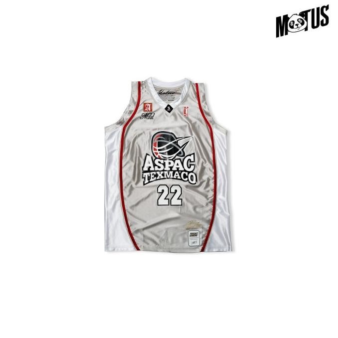Sale Replika Aspac Jersey Silver #22 Denny Sumargo -- Pebasket Sombong