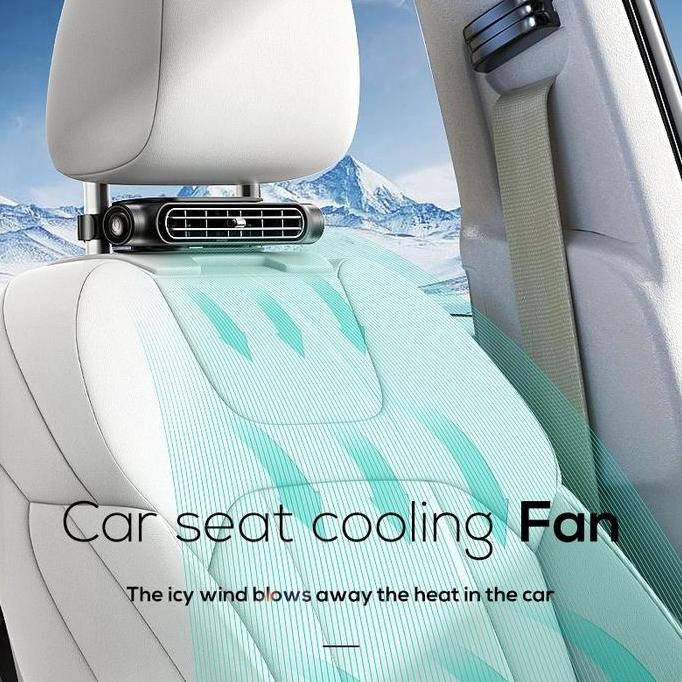 * Memo Car Seat Cooling Fan Kipas Mobil Udara *