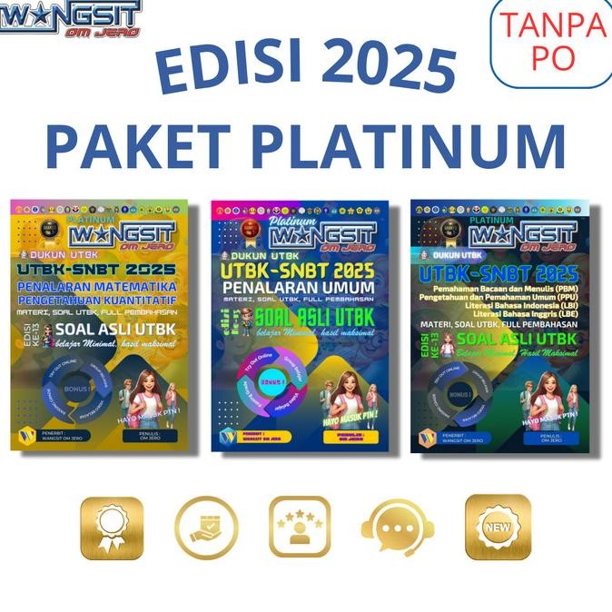 

Paket Buku Wangsit TPS UTBK SNBT 2025 Paket Buku TPS Platinum Wangsit