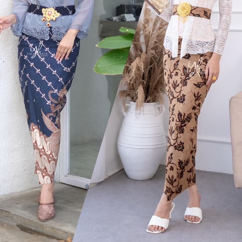 ''Terlaris" Kamen Jadi / Rok Batik Lipat Pramugari | Rok Wisuda Kondangan