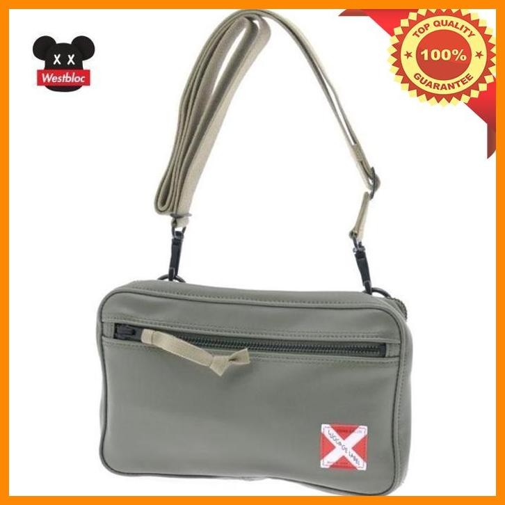 [WES] PORTER LUGGAGE LABEL LINER SHOULDER BAG TAS YOSHIDA KABAN JAPAN GREEN