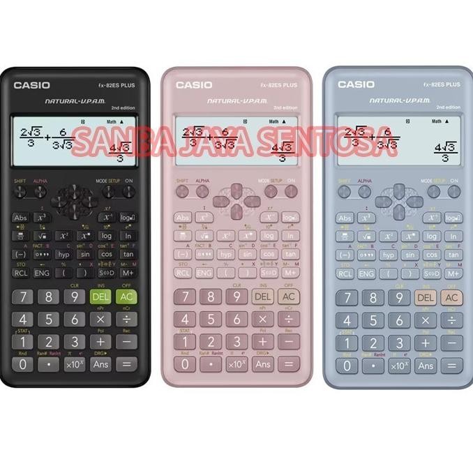 

Kalkulator Ilmiah CASIO FX 82ES PLUS 2nd Ed Scientific Calculator RIY'