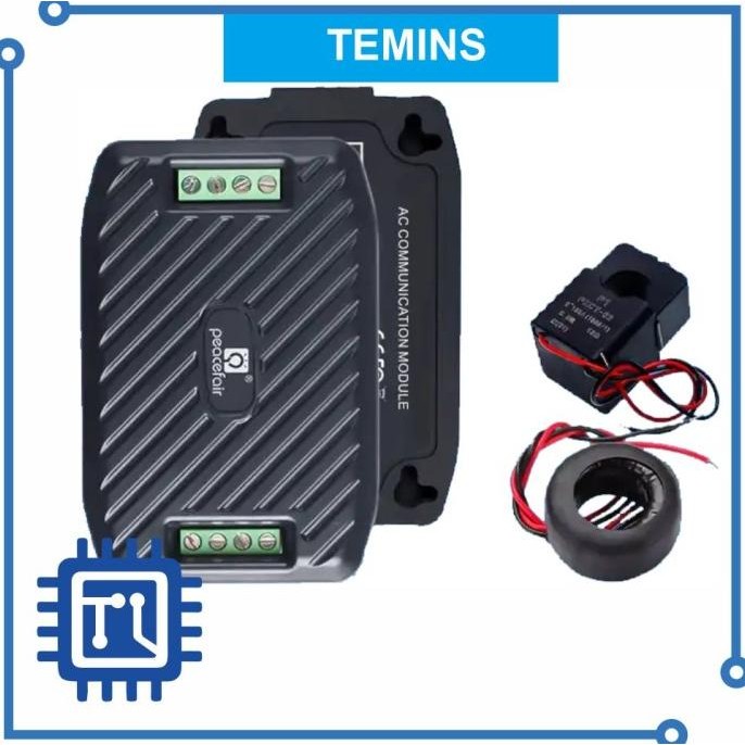 PZEM-016 AC SENSOR ARUS, TEGANGAN, FREKUENSI, WATT, COSPHI RS485 ORIGINAL DAN TERPERCAYA