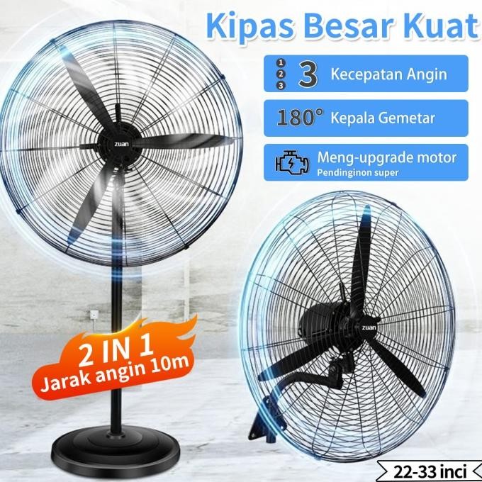 kipas angin dinding Kipas Angin Berdiri  22/32 inch kipas angin Cocok