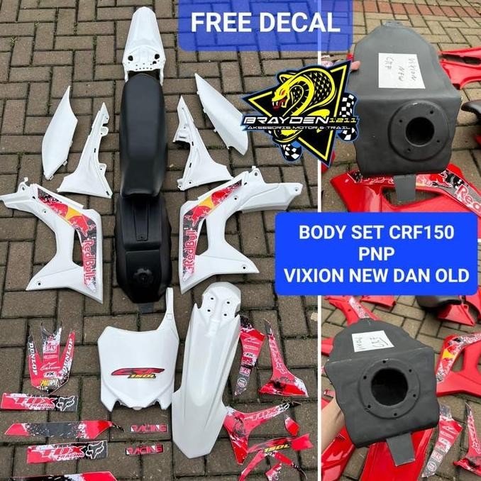 BODYSET TRAIL CRF150 PNP VIXION NEW VIXION OLD / BODY SET TRAIL VIXION ORIGINAL