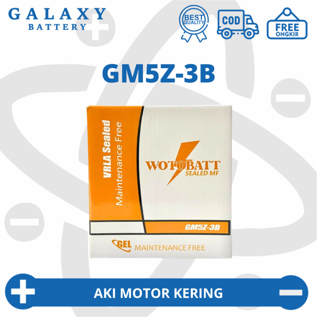 Aki Motor Supra (Lama/Baru), Supra X Lama, Wotobatt MF