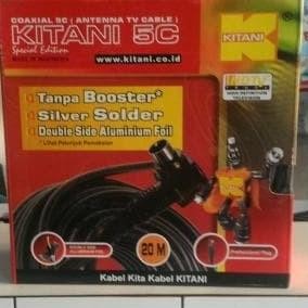 Kabel Antena Tv Kitani 20Meter Promo