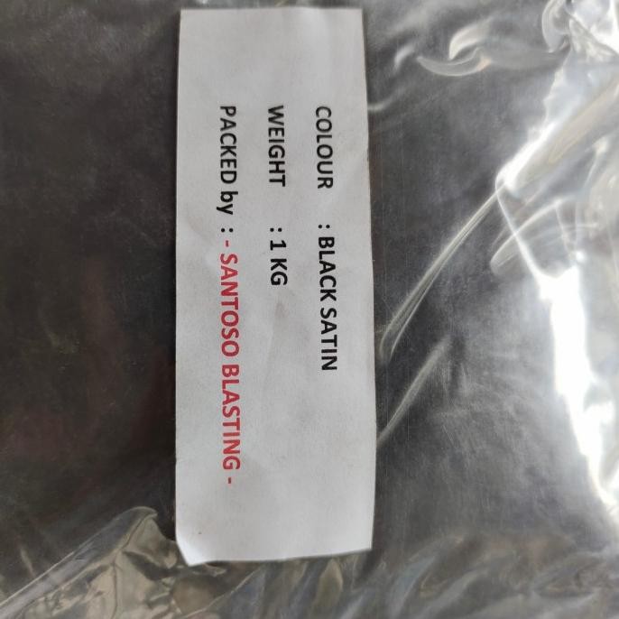 

BARU BUBUK POWDER COATING BLACK SATIN