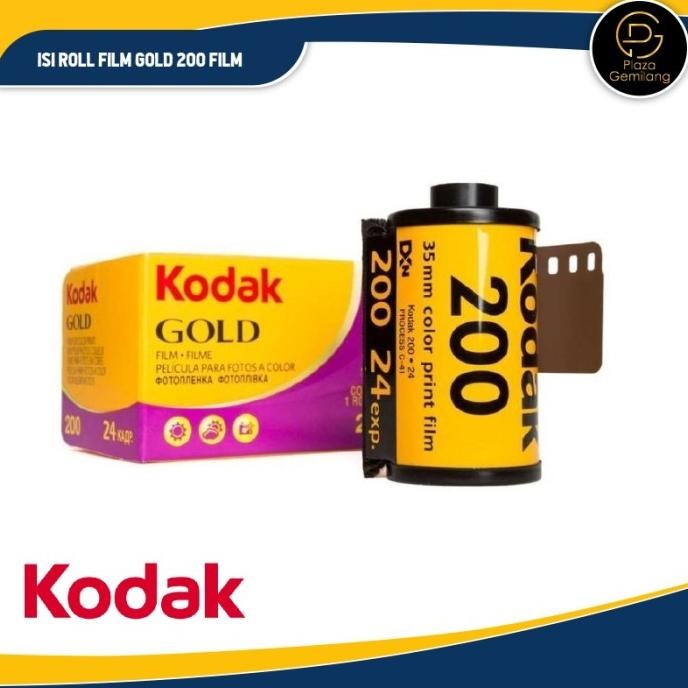 MURAH ROLL FILM GOLD 200 FILM / ISI ROLL KODAK GOLD 200 FILM