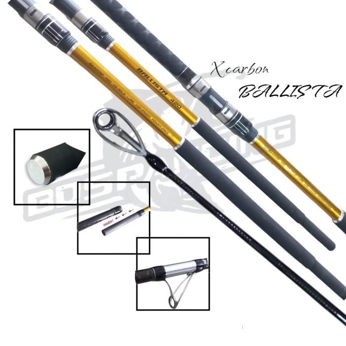 (Terbaru) Joran Iroly Ballista Surf 390 420 450 Joran Surf Sambung 3 Bestseller