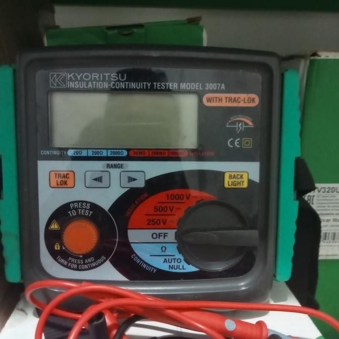 Kyoritsu 3007A Meger 3007A New Stok