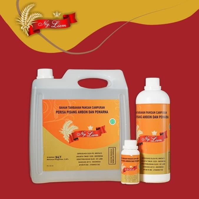 

Terbaru Ny. Liem Perisa / Essence Makanan Pisang Ambon 1 Kg