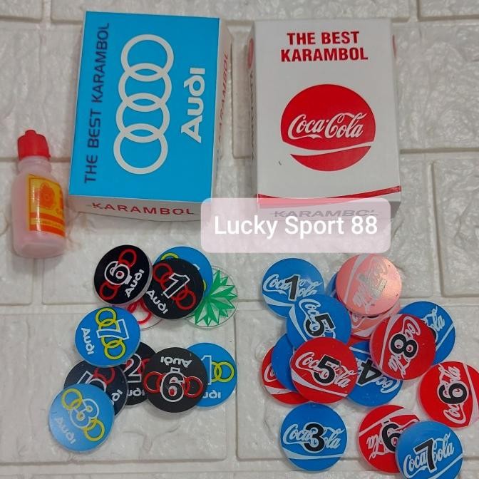 Sale Papan Karambol Kecil 60X60 Cm