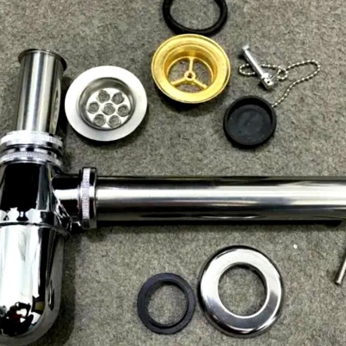 saringan wastafel cuci tangan/sifon wastafel stainless