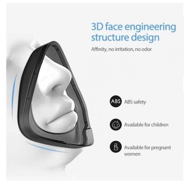 MASKER KN95 MASKER 3D SMART ELECTRIC MASK REUSABLE SPORT MASK 3D TERMURAH