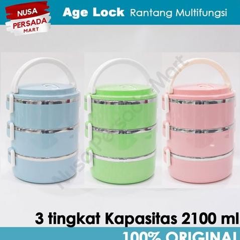 Age Lock LLB 31 PN Rantang Kotak Makan Multifungsi