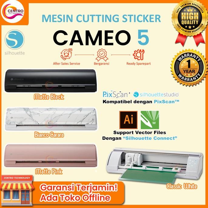 

Mesin Cutting Sticker Auto Contour Cut Silhouette CAMEO 4 dan CAMEO 5 (Ukuran A3 Maksimal 30CM) Sudah Auto Countur Cut murah