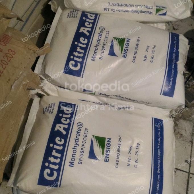 

Terbaru Citric Acid 1 Sak (25Kg)