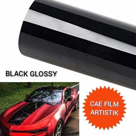 Kurapika Part STIKER MOBIL WARNA HITAM GLOSSY L 122 CM UNTUK MOTOR,MOBIL,SPION,ATAP Berkualitas