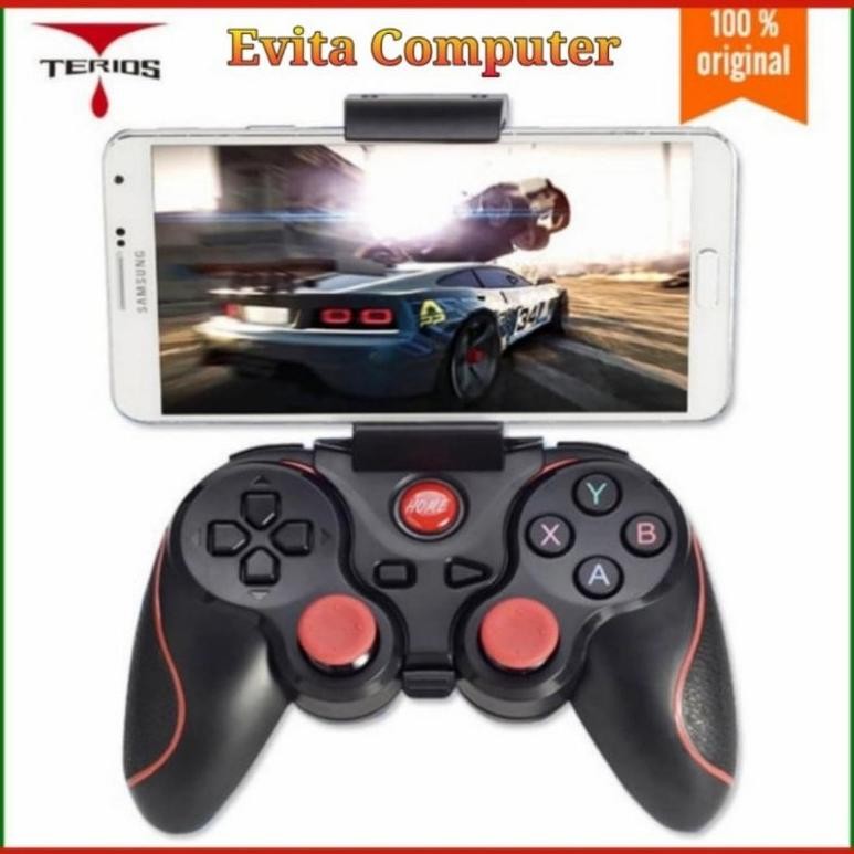 Stick Game Pad Bluetooth Contoller For Android With Holder murah