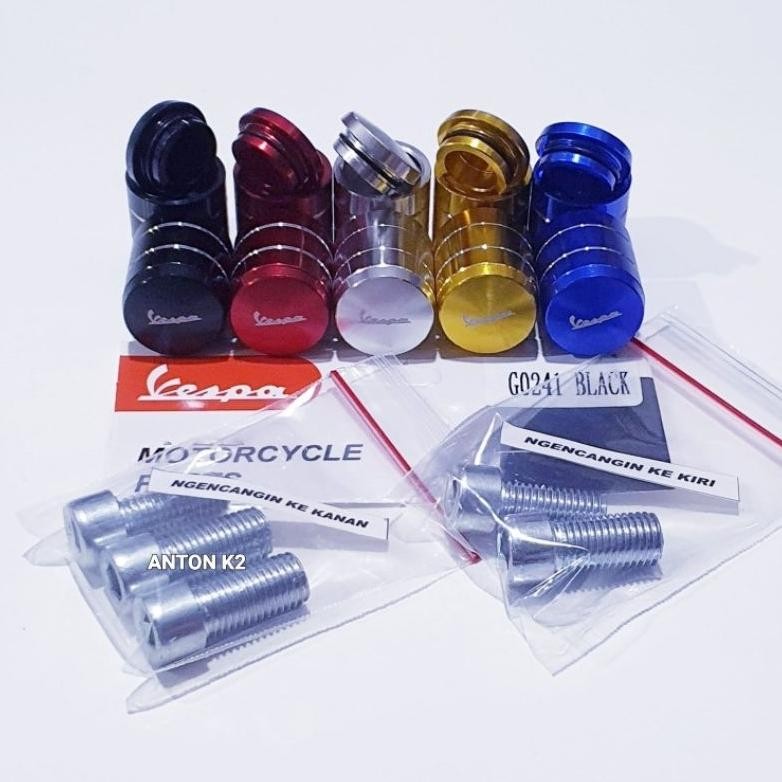 BAUT TUTUP LUBANG SPION/BAUT SEKRUP DUDUKAN SPION MOTOR VESPA IGET/I GET/PRIMAVERA/SPRINT PRIMAVERA/