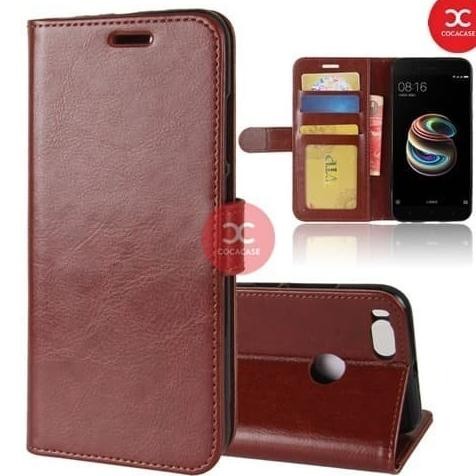 SIAP KIRIM FLIP CASE WALLET LEATHER XIAOMI MI A1 / MI5X LEATHER CASE DOMPET MIA1
