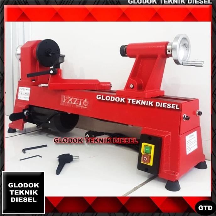 MESIN BUBUT KAYU 450 MM WOOD LATHE MACHINE 45 CM ORIGINAL KOKOH murah