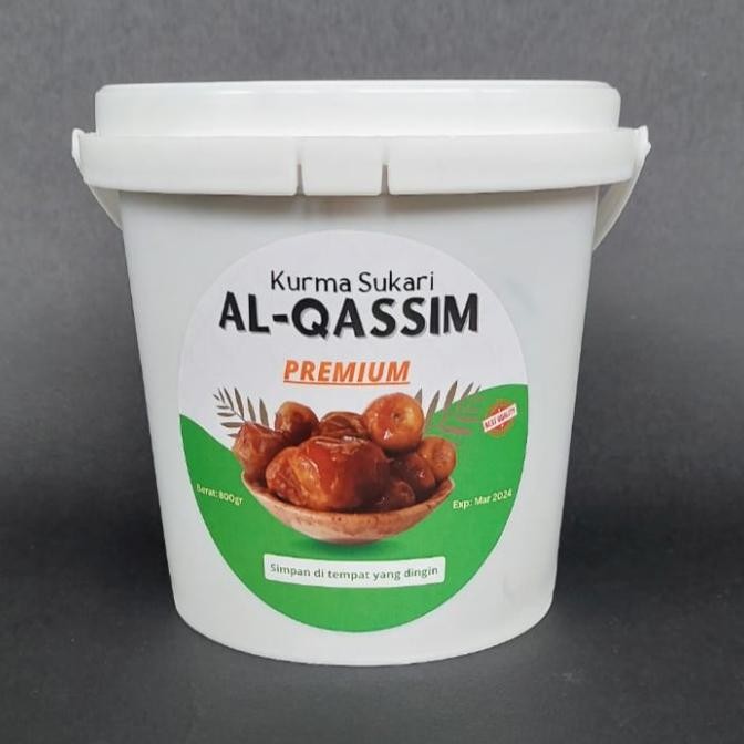 

New Kurma Sukari Ember Premium 850gr Alqosim Berkualitas