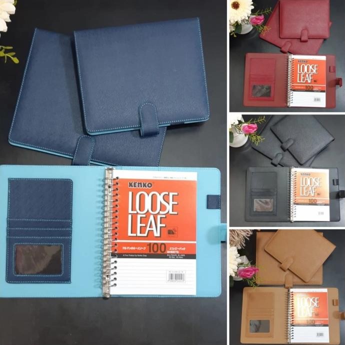 

ready "ZIRA" Binder Polos kulit sintetis / Binder Polos A5, B5 murah