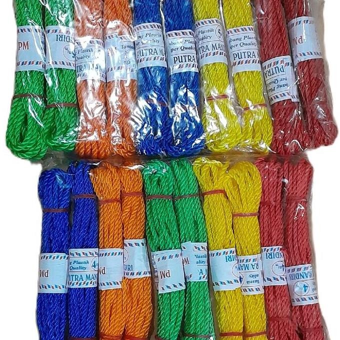 

(Paket Usaha) Tali Tambang 4 Mm & 5 Mm Isi 20 Pcs Co
