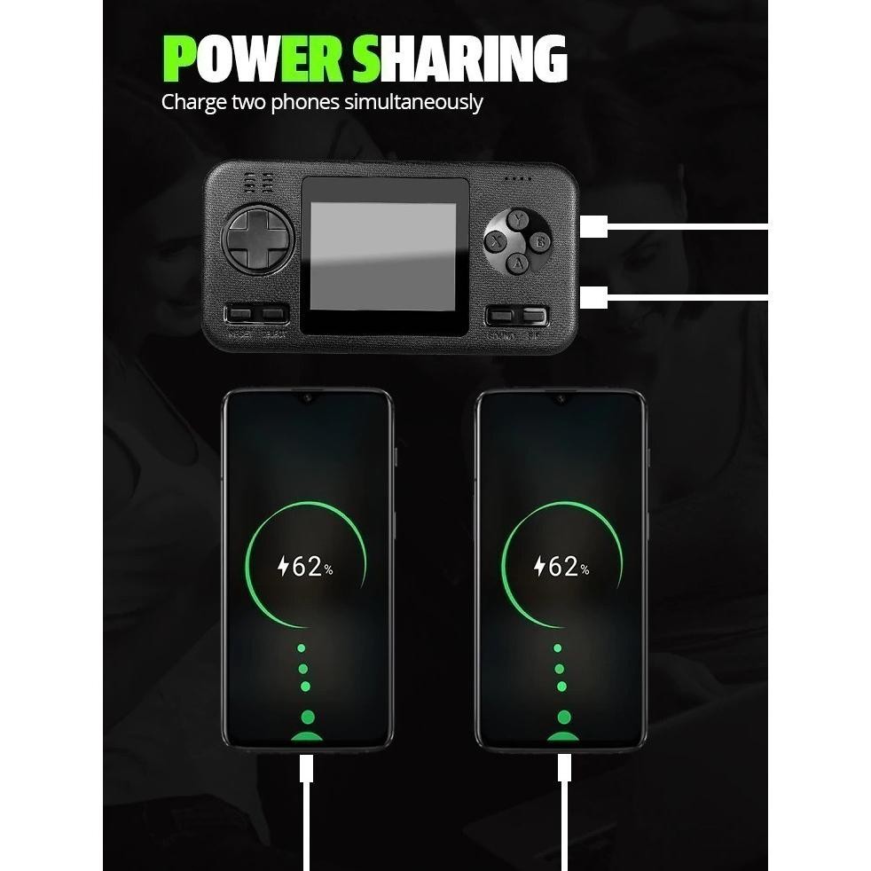 512 GAME POWER J01- NUG Game Console Portable With Powerbank 8000mAH murah