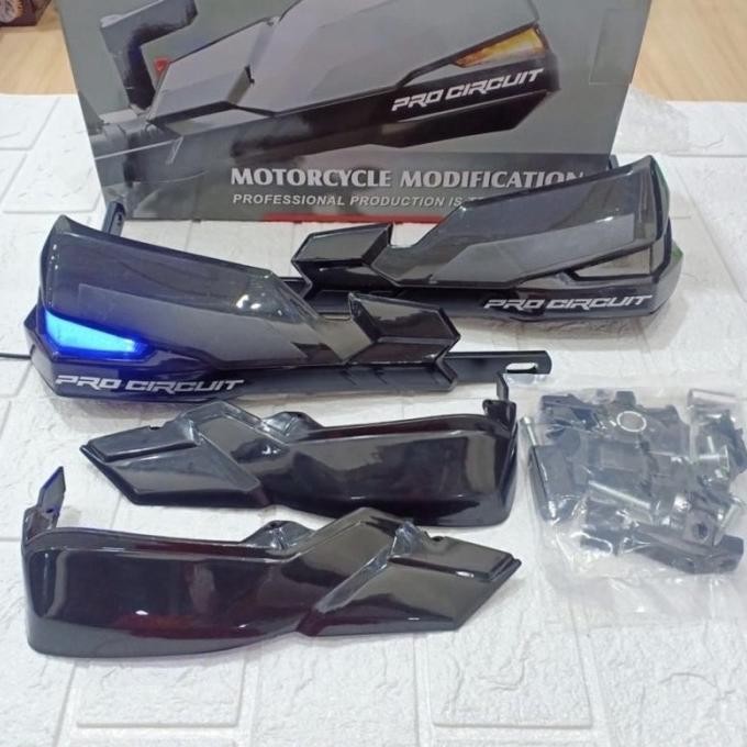 COVER HANDGUARD PRO CIRCUIT PLUS LAMPU SENJA DAN SEIN NMAX PCX KLX