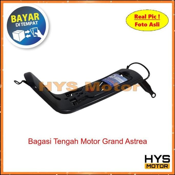 BAGASI TENGAH GRAND ASTREA - PENJEPIT BARANG VARIASI AKSESORIS MOTOR HONDA BAHAN BESI KUAT