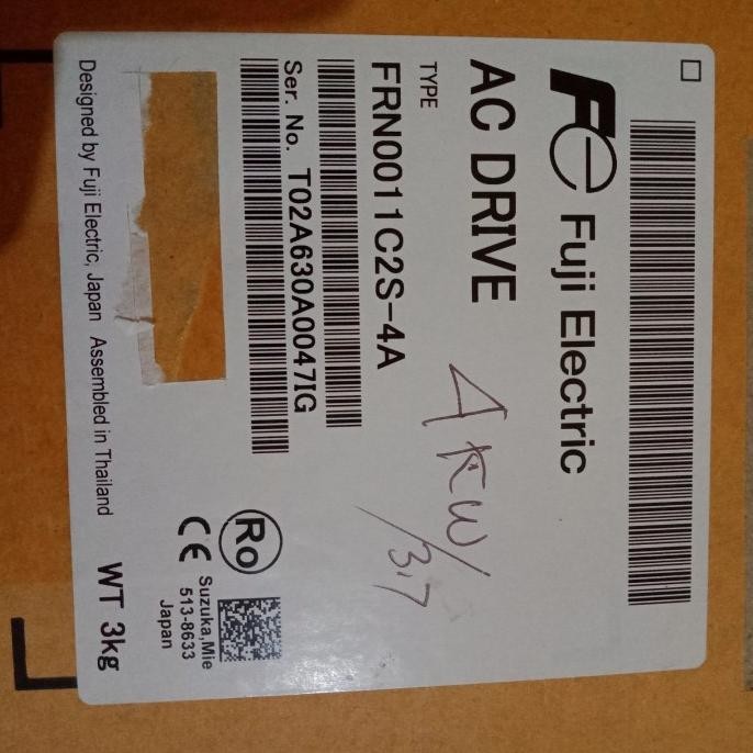 Inverter Fuji Frenic-Mini 3,7Kw Sampai 4Kw 3Pase 380V / Frn0011C2S-4A New Stok