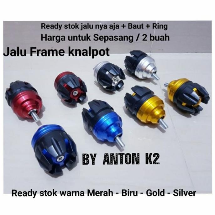 JALU SLIDER KNALPOT NMAX-AEROX-FRAME SLIDER KNALPOT CNC NMAX AEROX 155