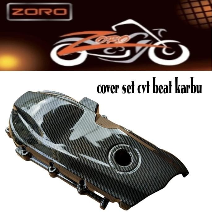 COVER TUTUP CVT BEAT KARBU BEAT FI 2012 2013 2014 VARIO 110 FI CARBON