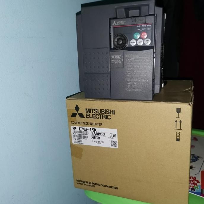 Fr-E740-1.5K Inverter Mitsubishi 3Ph 380V 1.5Kw New Stok