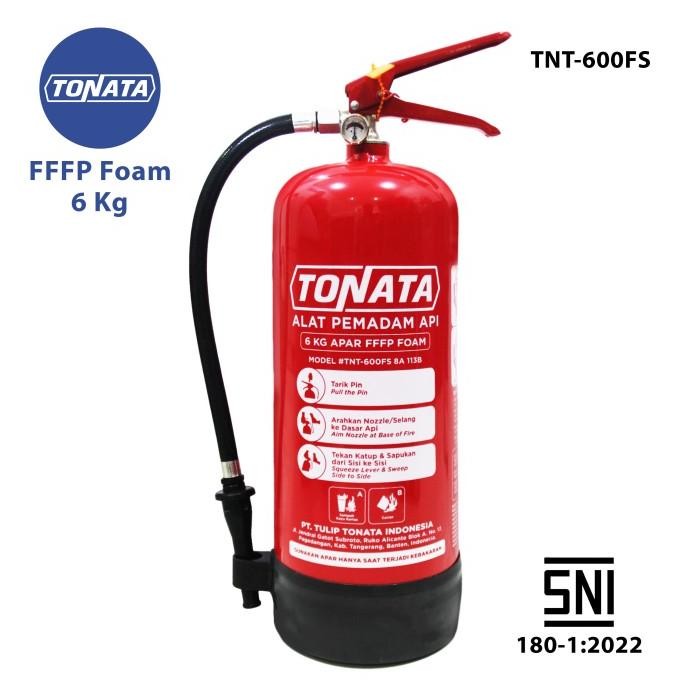 Alat Pemadam Api Tonata Sni / Apar Fffp Foam 6 Kg Co