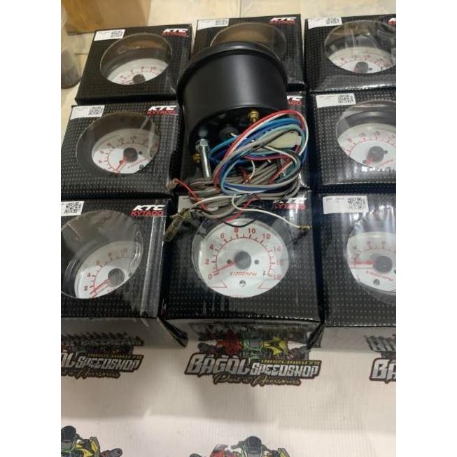 Tachometer Spedo Meter Rpm Ktc Model Tz Ninja Rr R 250 R25