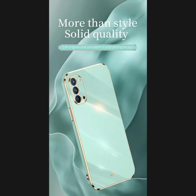 Ht-12 Soft Case Oppo Reno 5 Case Silikon Casing Cover Sarung Mewah