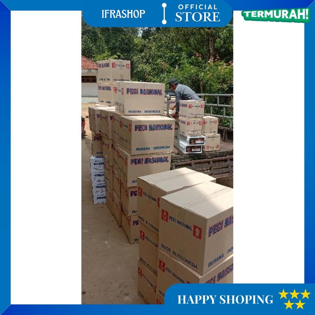 (Original) Peci Hitam Dua Udeng | Tiga Udeng  Tinggi 8-9-10-11-12 | Songkok Hitam Dua Udeng | Kopyah