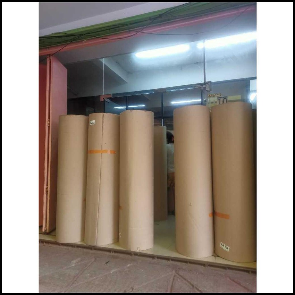 

Ready Kardus Lembaran Gulungan Corrugated Karton Single Face Roll 100 Cm Kardus Packing {Terlaris|Best Seller}