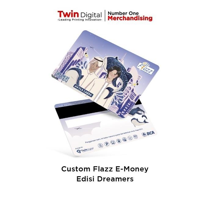 New E-Toll World Cup Emoney Flazz Gen 2 Jungkook BTS Dreamers Piala Dunia