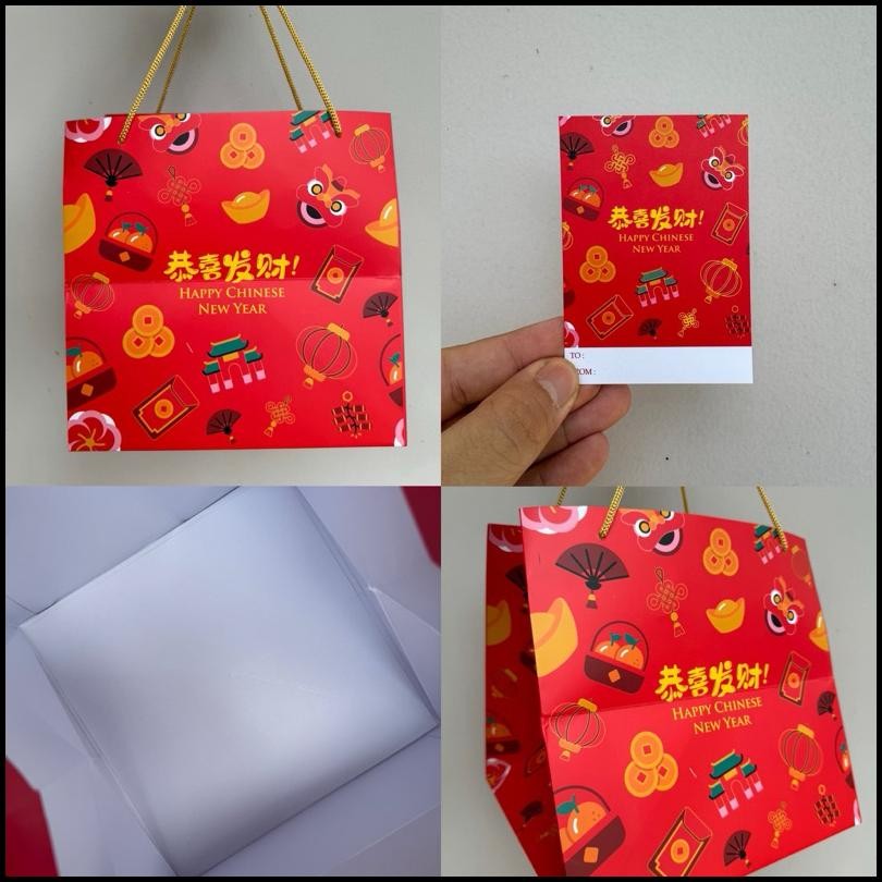 

Ready Paperbag Imlek Besar Uk. 27X27X27 Chinese New Year Party + Tag (Harga Untuk 5 Pcs Paperbag) {Terlaris|Best Seller}