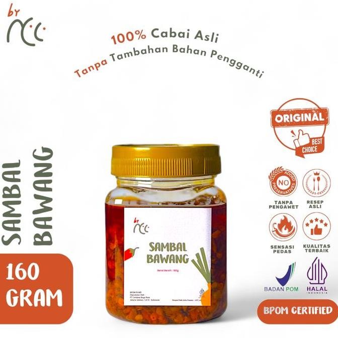 

Sale By Ncc Sambal 160Gr Bawang/Terasi/Mbe/Teri Medan/Tongkol Asap/Cumi