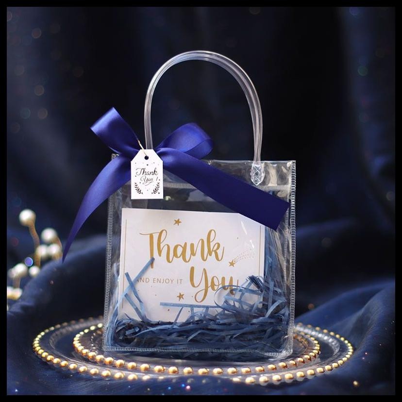 

Ready (Grosir 10 Buah) Tas Mika Kancing Uk 25X10X25 Hampers Goodie Bag Premium {Terlaris|Best Seller}