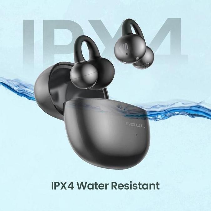 Grosir Soul S-Live Clip Open Ear Clip Earbuds Enc - Hitam