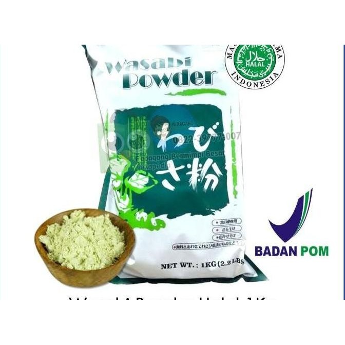 

Sale Wasabi Powder Halal 1Kg | Wasabi Bubuk Halal 1Kg