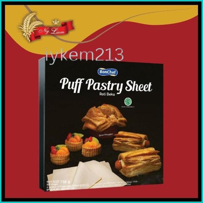 

BON CHEF PUFF PASTRY SHEET INSTANT 750 GRAM (GOJEK/GRAB ONLY)